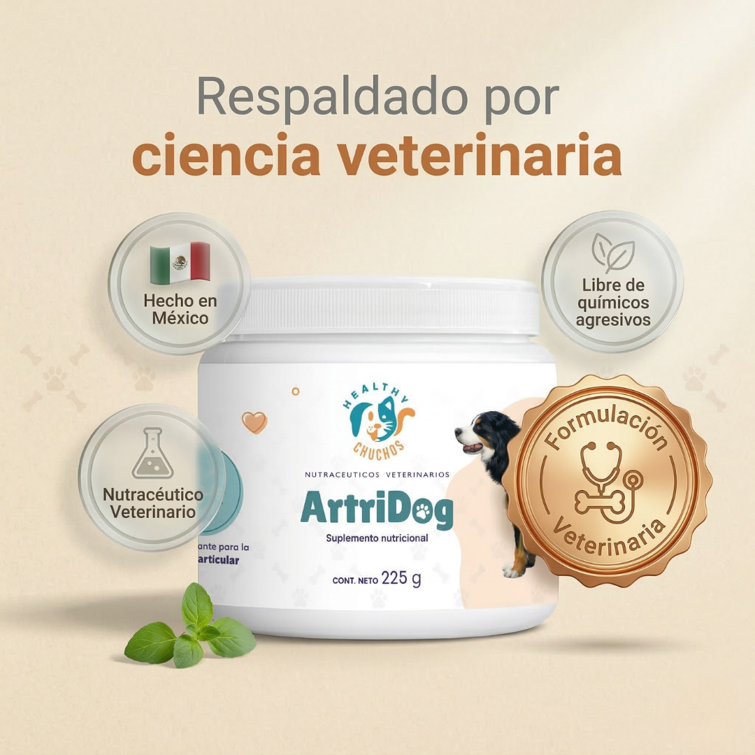 Estudios respaldando los activos de ArtriDog