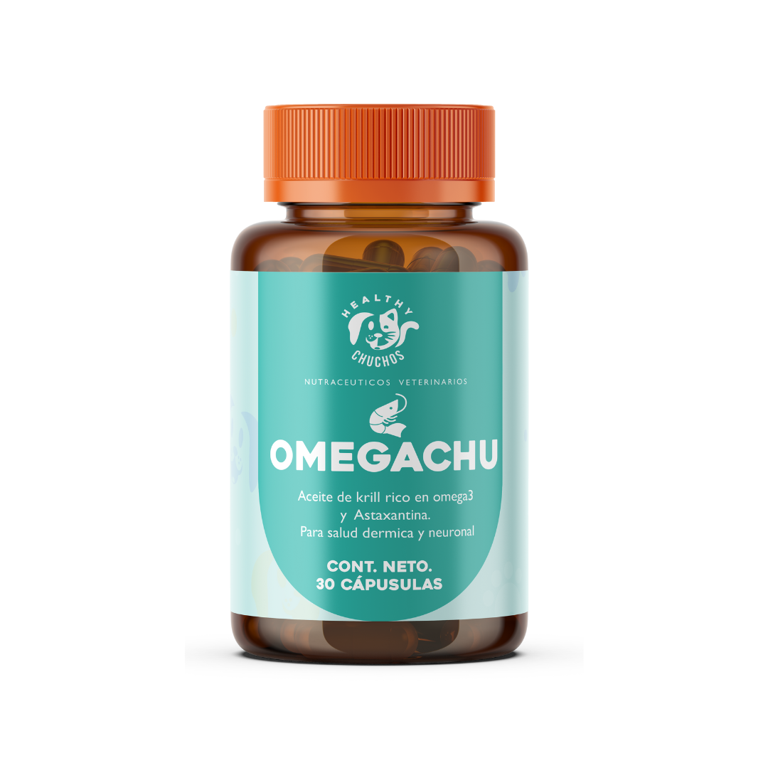 OMEGACHU - Alivio Clínico para la Piel, un Pelaje Visiblemente Sano.