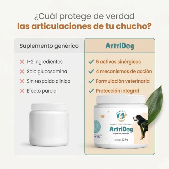 ArtriDog vs un genérico para articulaciones